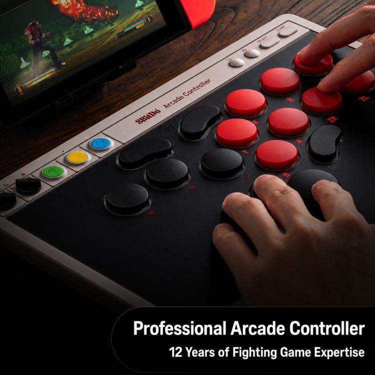 Controller arcade retrò 8BitDo Tianren Star per Switch / PC Windows, For Switch