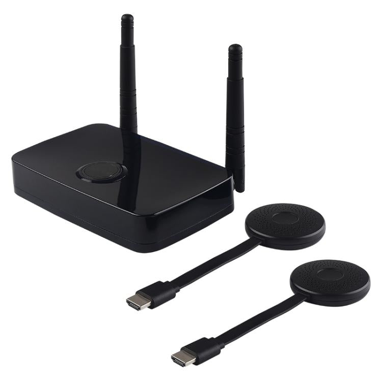 Set composto da 2 trasmettitori e ricevitori HDMI wireless Measy A20W, distanza di trasmissione: 50 m, HDMI Transmitter x 2