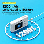 DC505 Fotocamera per bambini con schermo a colori da 2,8 pollici e risoluzione 4K, ideale per selfie scolastici., No Memory Card + 10 Photo Papers, 32G Memory Card + 10 Photo Papers, 64G Memory Card + 10 Photo Papers