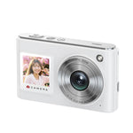 DC325 Fotocamera selfie con doppio schermo, filtri anteriore e posteriore e telecamera CCD, 16G Memory Card, 32G Memory Card