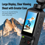 Videocamera tascabile con gimbal LK-032 da 1,97 pollici con risoluzione HD 1080P, ideale per vlog., LK-032