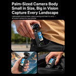 Videocamera tascabile con gimbal LK-032 da 1,97 pollici con risoluzione HD 1080P, ideale per vlog., LK-032