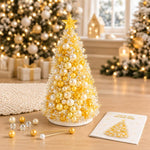 Kit fai-da-te per creare un alberello natalizio con perline, Santa Claus, Snowman, Poinsettia, Candy, Red Sparrow, Angel, Blue Night, Christmas Tree A-Rainbow, Christmas Tree B-Springtime, Christmas Tree C-Blue Purple, Christmas Tree D-Winter Snow     ...