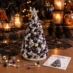 Kit fai-da-te per creare un alberello natalizio con perline, Santa Claus, Snowman, Poinsettia, Candy, Red Sparrow, Angel, Blue Night, Christmas Tree A-Rainbow, Christmas Tree B-Springtime, Christmas Tree C-Blue Purple, Christmas Tree D-Winter Snow     ...