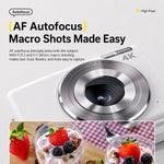 Fotocamera digitale 4K con pixel interpolati da 64 MP, autofocus AF e messa a fuoco automatica., White, White + 16G TF, White + 32G TF, Pink, Pink + 16G TF, Pink + 32G TF, Black + 16G TF