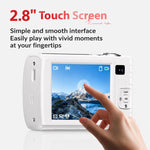 Fotocamera digitale da 48 MP, risoluzione 8K, stabilizzazione a 5 assi e ampia apertura F2.0