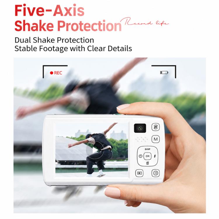 Fotocamera digitale da 48 MP, risoluzione 8K, stabilizzazione a 5 assi e ampia apertura F2.0