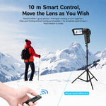 Videocamera Vlog portatile V02 con zoom ottico 8x, schermo ribaltabile e risoluzione 8K HD