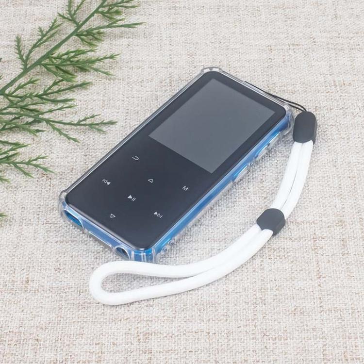 MP3 Player Clear TPU Shockproof Protective Case with Lanyard, For AGPTEK M3