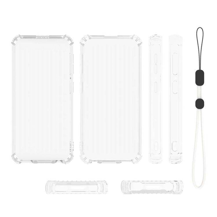 MP3 Player Clear TPU Shockproof Protective Case with Lanyard, For AGPTEK M3