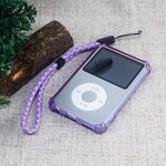 Custodia protettiva antiurto in TPU trasparente per lettore MP3 con cordino, For Innioasis Y1
