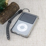 Custodia protettiva antiurto in TPU trasparente per lettore MP3 con cordino, For Innioasis Y1