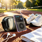 Custodia protettiva antiurto in TPU trasparente per lettore MP3 con cordino, For Innioasis Y1