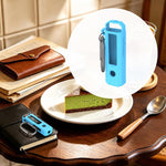 Custodia protettiva in silicone a tinta unita per lettore MP3 con moschettone, For FiiO SnowSky ECHO NANO