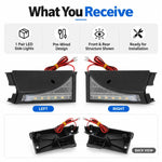 AIMITE One Pair Electric Scooter Left and Right LED Turn Signal Light Replacement Parts, Left and Right LED Turn Signal Light