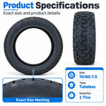 For Ninebot ZT3 / ZT3 Pro AIMITE Electric Scooter Tubeless Tire, Size: 11 inch x 70/60-7.5 inch, With Self-Sealing, Standard Version
