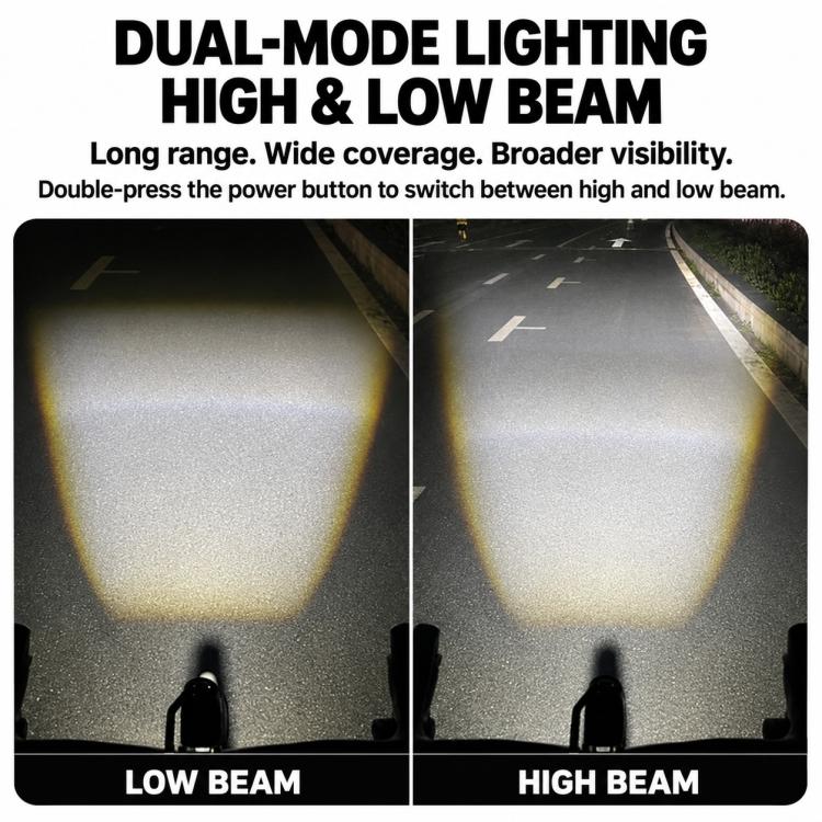 CYCLAMi CYC2000T Cutoff Line Mountain Bike Hanging Front Light with Remote Control, CYC2000T