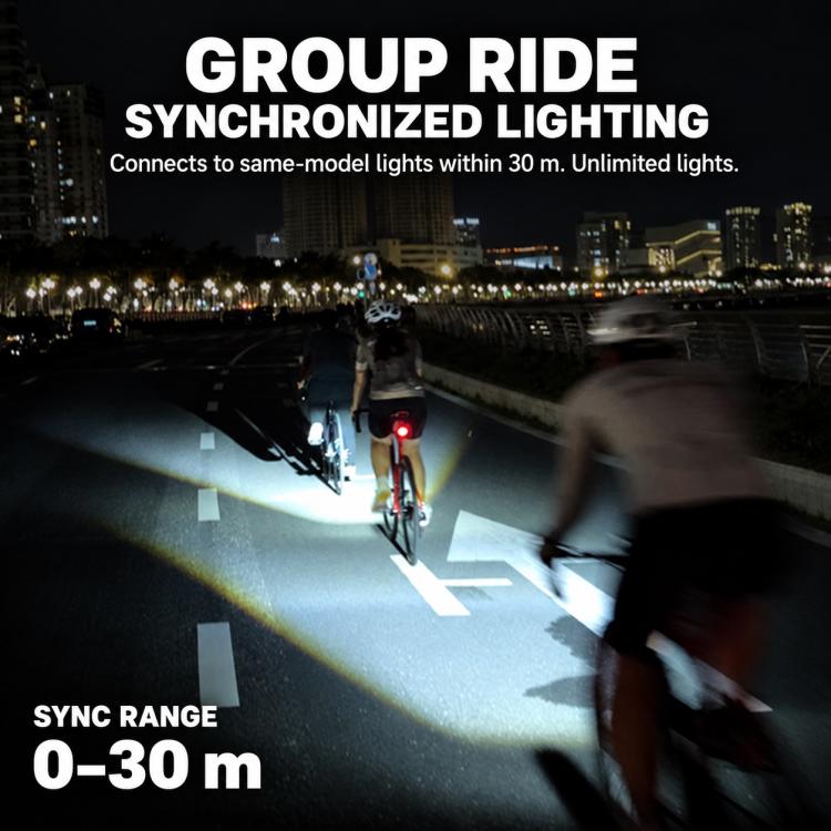 CYCLAMi CYC2000T Cutoff Line Mountain Bike Hanging Front Light with Remote Control, CYC2000T