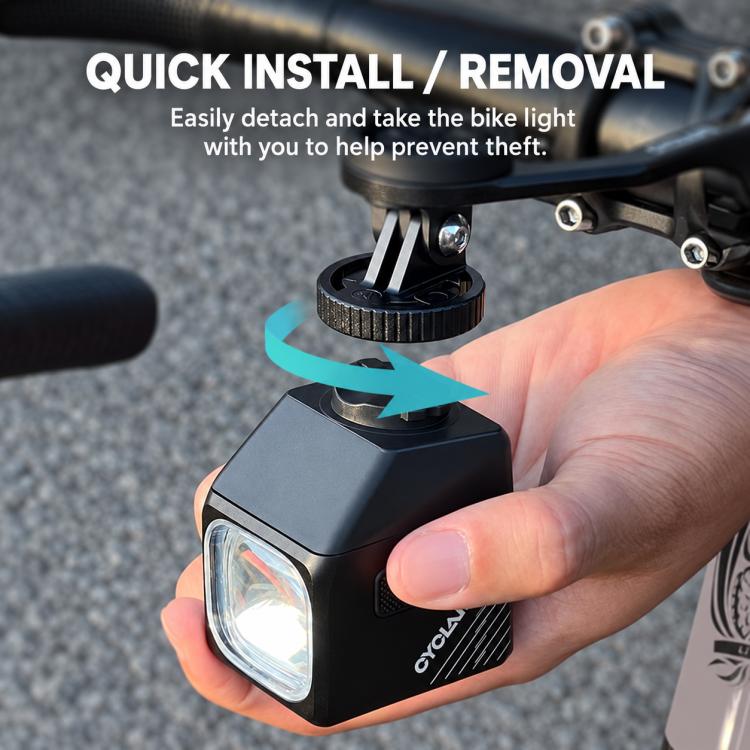 CYCLAMi CYC2000T Cutoff Line Mountain Bike Hanging Front Light with Remote Control, CYC2000T