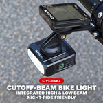 CYCLAMi CYC1100 High Brightness Cutoff Line Hanging Road Bike Front Light, CYC1100