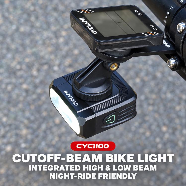 CYCLAMi CYC1100 High Brightness Cutoff Line Hanging Road Bike Front Light, CYC1100