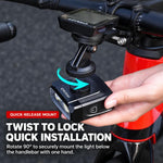 CYCLAMi CYC1100 High Brightness Cutoff Line Hanging Road Bike Front Light, CYC1100