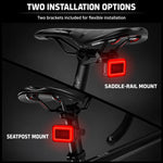CYCLAMi RT02 Smart Bike Tail Light Brake Radar Sensing Warning Light, RT02