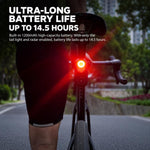 CYCLAMi LA150 Cycling Smart Radar Tail Light Compatible with Bike Computer, LA150
