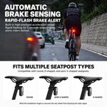 CYCLAMi LA150 Cycling Smart Radar Tail Light Compatible with Bike Computer, LA150