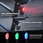 CYCLAMi LA150 Cycling Smart Radar Tail Light Compatible with Bike Computer, LA150