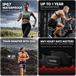 XOSS X2 Outdoor Running Sports Heart Rate Monitor Chest Strap