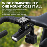 CYCLAMi S29 Road Bike Computer Mount Fits Integrated Extension Handlebar, S29