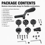 CYCLAMi S29 Road Bike Computer Mount Fits Integrated Extension Handlebar, S29