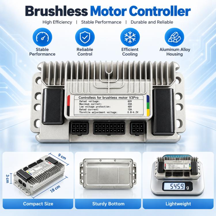 For KUGOO V3 Pro AIMITE Electric Scooter Accessories, Motor Controller, Dashboard Display, Multifunctional Switch