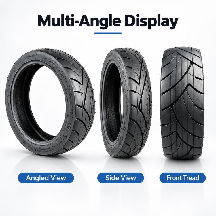 AIMITE Electric Scooter Vacuum Tire, Size: 11 inch x 70/60-7.5 inch, For Ninebot G3 / ZT3 / ZT3 Pro