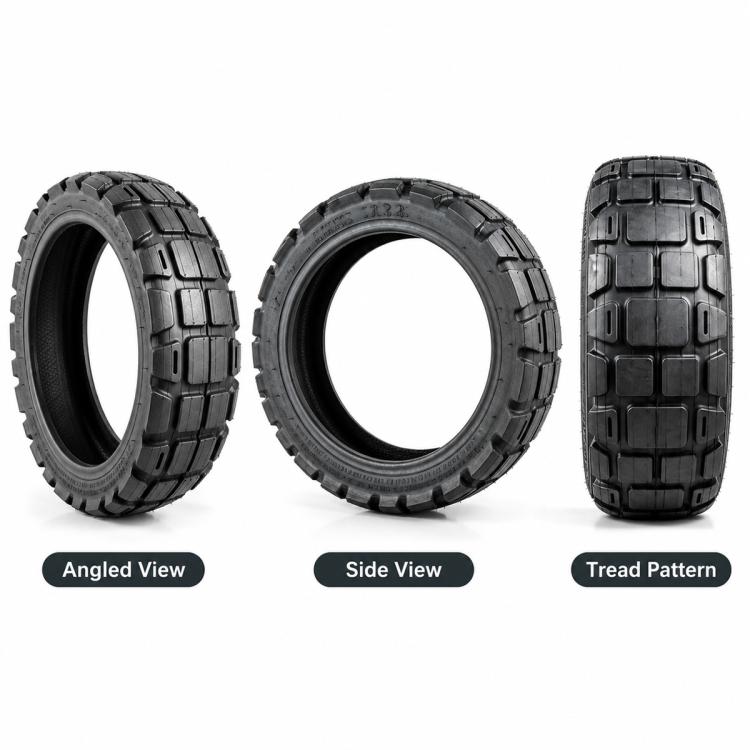 AIMITE Universal Electric Scooter Vacuum Tire, 12 inch x 3 inch