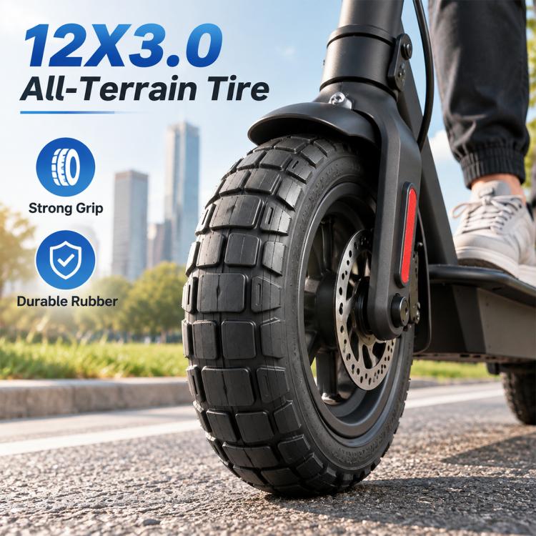 AIMITE Universal Electric Scooter Vacuum Tire, 12 inch x 3 inch