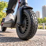AIMITE Electric Scooter 45mm Slot Honeycomb Solid Tire, Size: 60 / 65-6.9 inch, For Ninebot MAX G2 (Black)