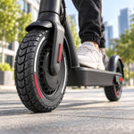 AIMITE Electric Scooter 45mm Slot Solid Tire, Size: 60 / 65-6.9 inch, For Ninebot MAX G2 (Black Red White)
