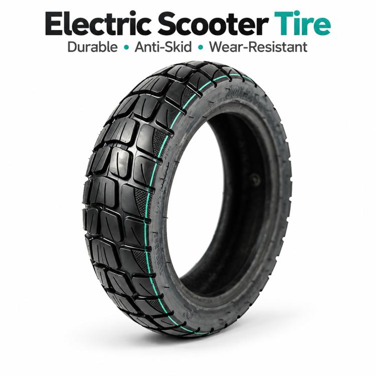 AIMITE Electric Scooter Off-Road Puncture-Resistant Vacuum Tire, Size: 10 x 2.75-6.5 inch, Size: 10 x 2.75-6.5 inch