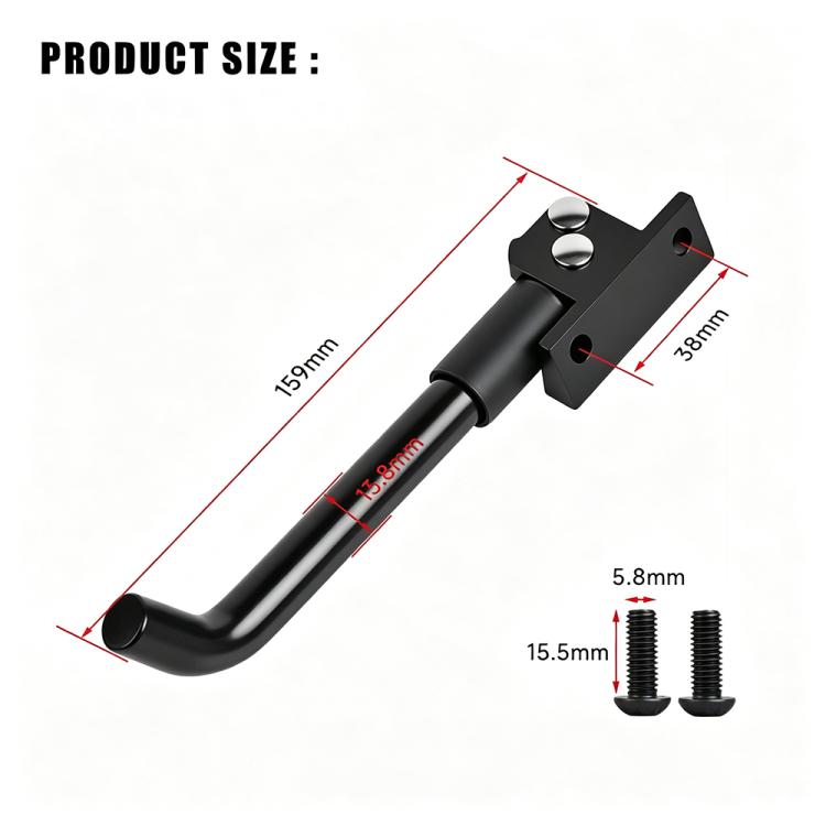 LYG2155 Scooter Aluminum Alloy Fixed Feet For KuKirin G4