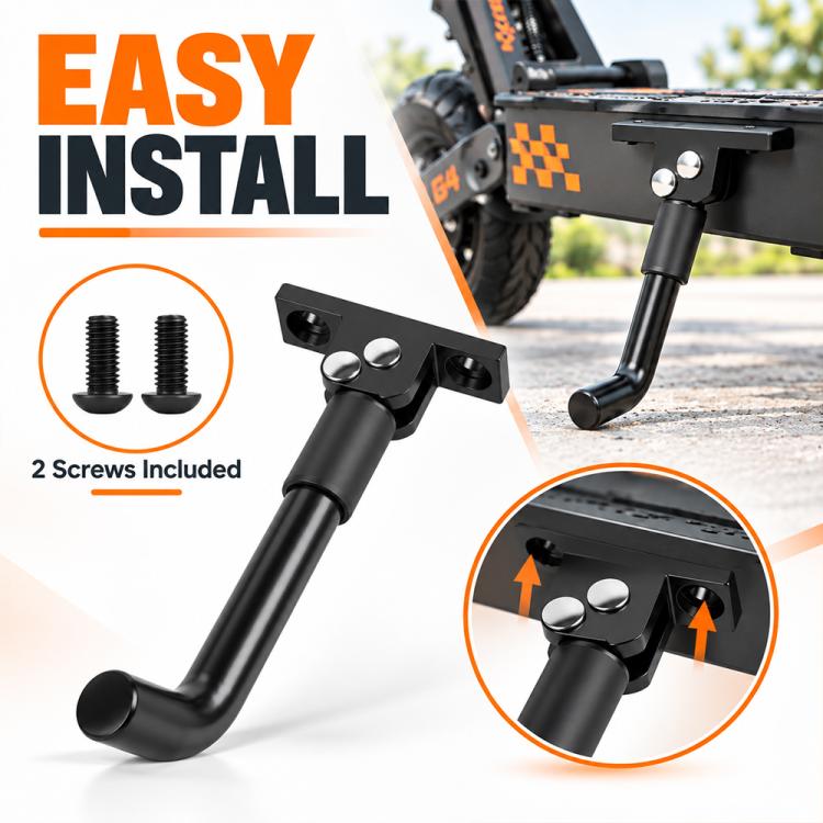 LYG2155 Scooter Aluminum Alloy Fixed Feet For KuKirin G4