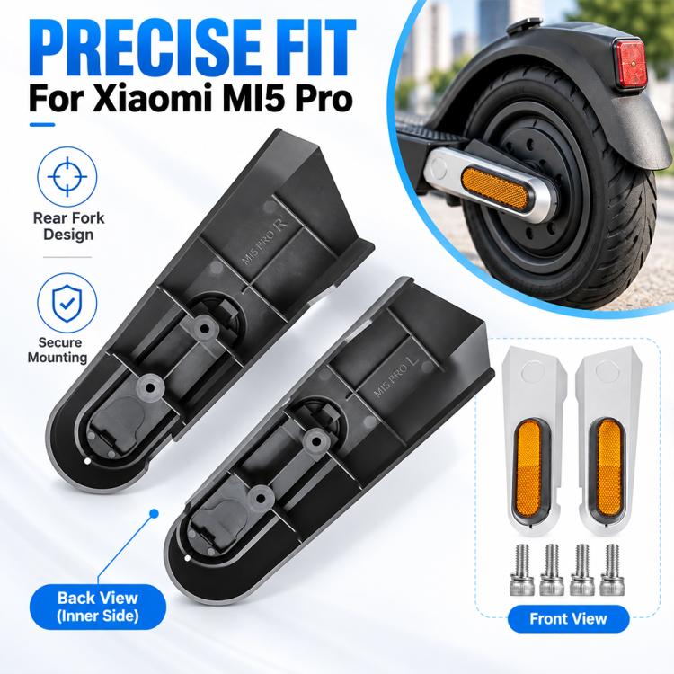 2 PCS/Pack LYP4093 Electric Scooter Decorative Side Cover For Xiaomi MI5 Pro