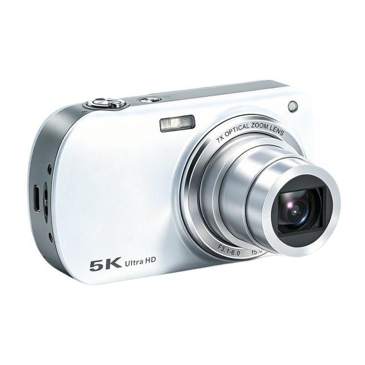 DC417X 2.8 inch Screen 7x Optical Zoom Front and Rear Dual Lens Digital Camera, without, 16GB, 32GB, 64GB, 128GB