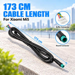 LYP4103 Electric Scooter 5 Pin Controller Connector Cable For Xiaomi MI5, 173cm