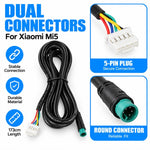 LYP4103 Electric Scooter 5 Pin Controller Connector Cable For Xiaomi MI5, 173cm