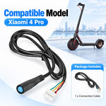 LYP4031-4 Electric Scooter Controller Connector Cable For Xiaomi 4 Pro, 130cm