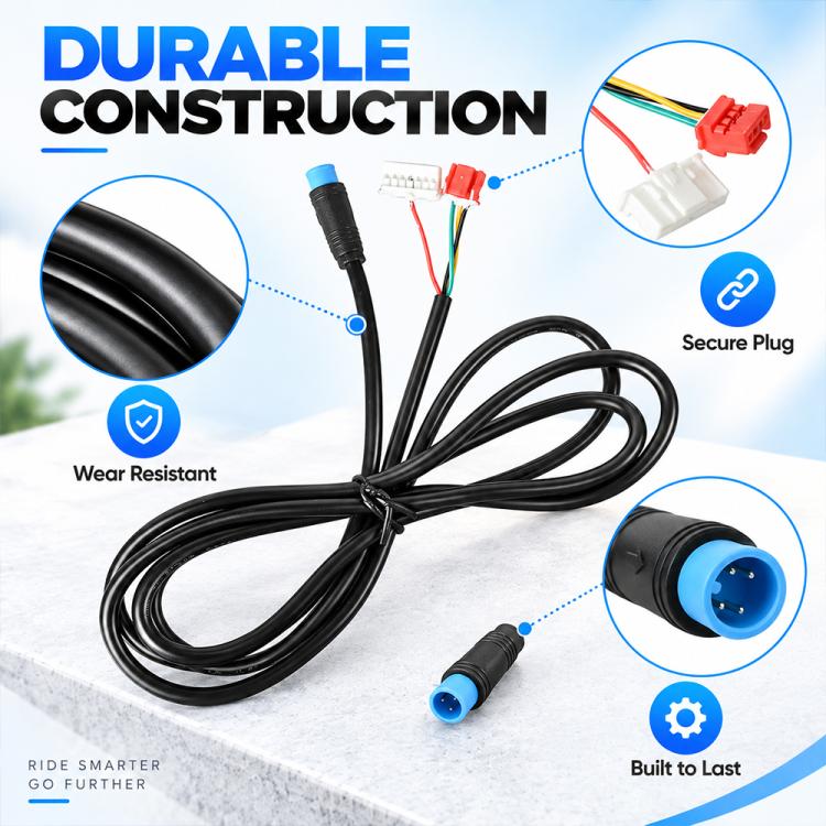 LYQT256-3 Electric Scooter Controller Connector Cable For Ninebot F2/F2 Pro/F2 Plus, 175cm