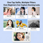 DC302 2.8 inch Screen Retro Digital HD Camera, White without Memory Card, White + 16GB, White + 32GB, White + 64GB, Black + 32GB, Black + 64GB