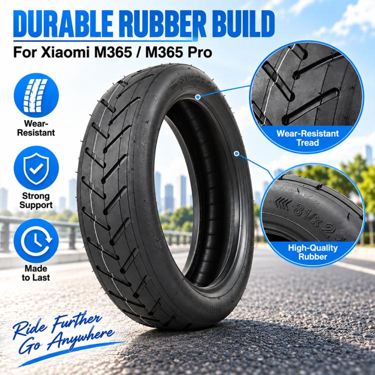 LYLT016-1 Electric Scooter 8.5 inch Tubeless Tires For Xiaomi Mijia M365/M365 Pro